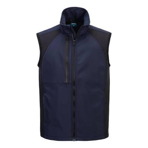 PORTWEST CD876 GILET SOFTSHELL WX2 (2L) MARINE - TAILLE M