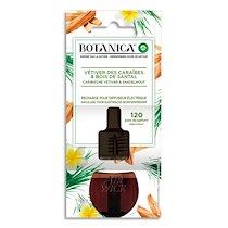 RECHARGE 19 ML PARFUM VÉTIVER DES CARAÏBES ET BOIS DE SANTAL POUR DIFFUSEUR ÉLECTRIQUE BOTANICA - LOT DE 2