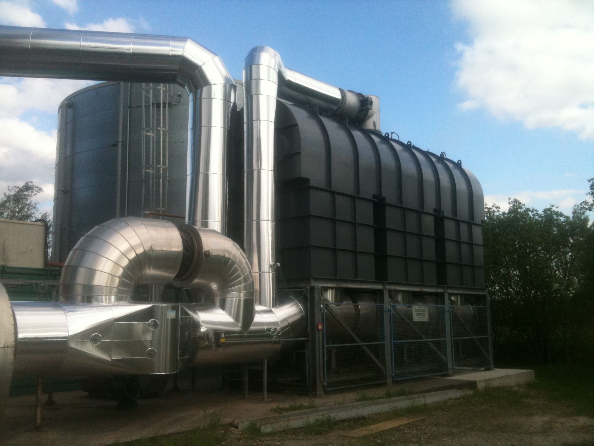 Incinérateur thermique - régénérative thermal oxidation avec échangeur céramique et haut rendement thermique_0