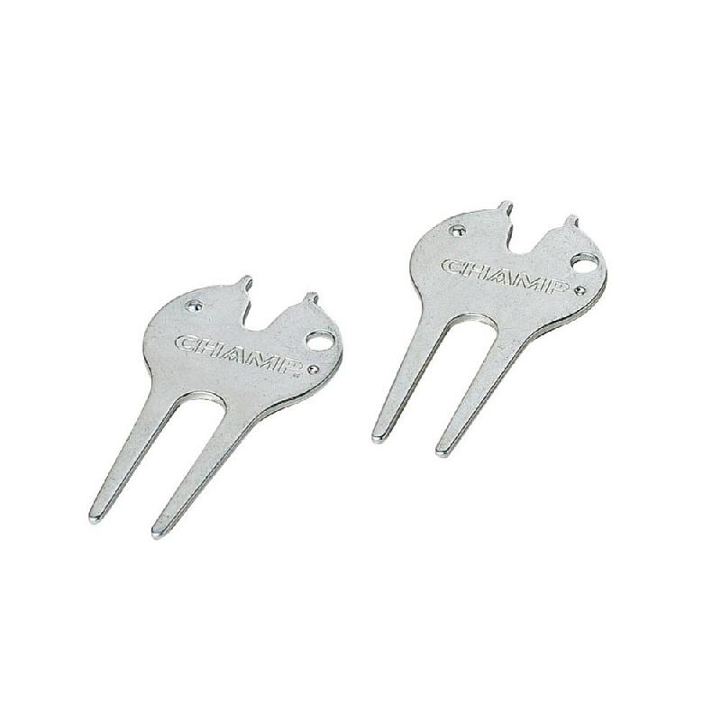RELEVES PITCH DE GOLF EN METAL - LOT DE 2