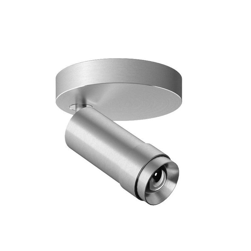 RIBAG VERTICO SPOT POUR PLAFOND À 1 LAMPE 3.000K ALU
