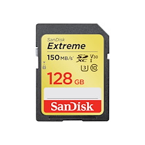 SANDISK EXTREME - CARTE MÉMOIRE FLASH - 128 GO - SDXC UHS-I