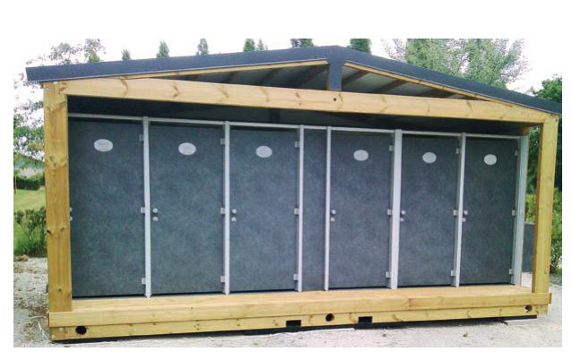 Sanitaires publics extérieurs ouessant plus / 2 wc / 2 douches / 6 cabines / 6 x 2.92 x 3.23 m_1