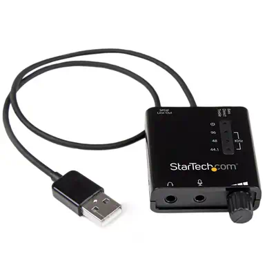 StarTech Carte son externe USB avec audio SPDIF numérique_0