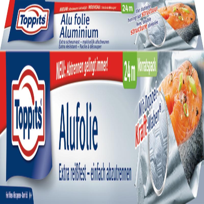 Toppits Feuille d'aluminium, 24 m x 30 cm - 266012_0