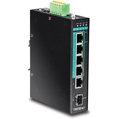 Trendnet TI-PG541 commutateur réseau Non-géré L2 Gigabit Ethernet (10/100/1000) Noir Connexion Ethernet, supportant l'alimentation via ce port (PoE)_0