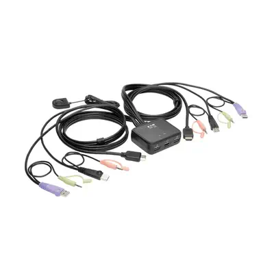 Tripp Lite B032-HUA2 commutateur écran, clavier et souris Noir_0