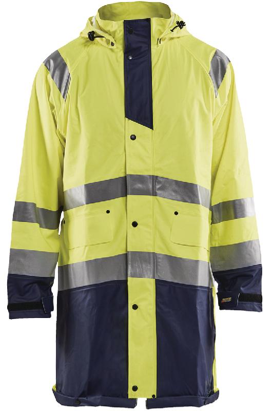 VESTE DE PLUIE HAUTE VISIBILITÉ NIVEAU 1 TAILLE XL - MANUTAN COLLECTIVITÉS