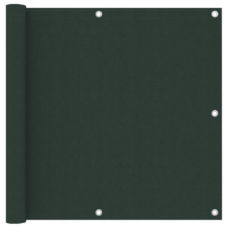 VidaXL Écran de balcon Vert foncé 90x500 cm Tissu Oxford Modèle Ombre Horizon Plus - vert 135002_0