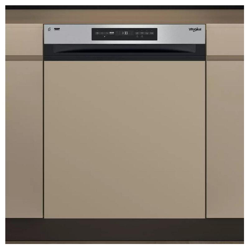WHIRLPOOL Lave-vaisselle 60cm 15 Couverts 38bd Intégrable Avec Bandeau WH7PA15AM60 - 8003437065620_0