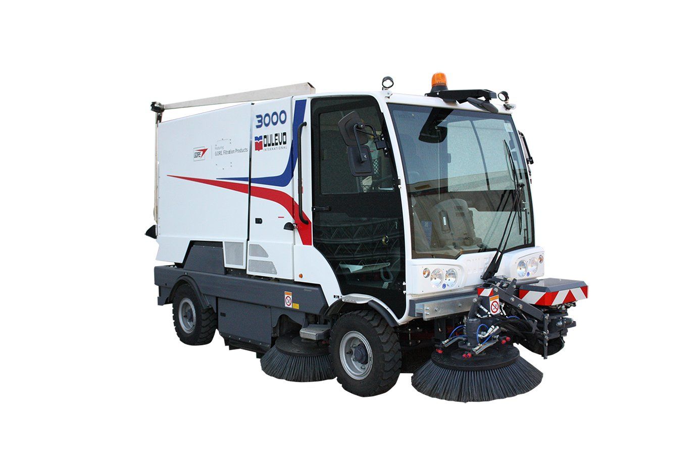 3000 Combi - Balayeuse de voirie Dulevo - 730 litres - Diesel - Rendement 19000 m²/h_0