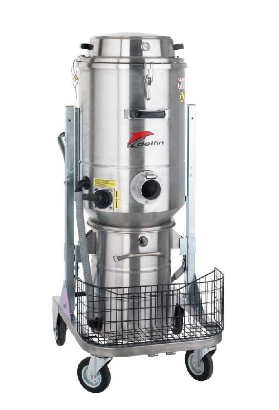 Aspirateur industriel anti-explosion - certifié ATEX et TÜV - eau et poussière - 55L - 6-8 bars_0