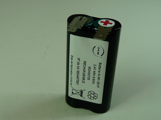 BATTERIE NIMH 2 X 4/3A 2S1P ST 2.4V 4AH FAST_0