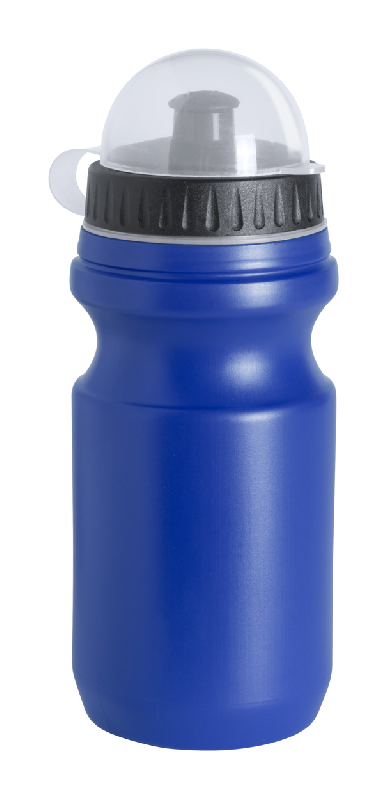 Bidon en plastique 550 ml - bouchon transparent - couleur bleu_0