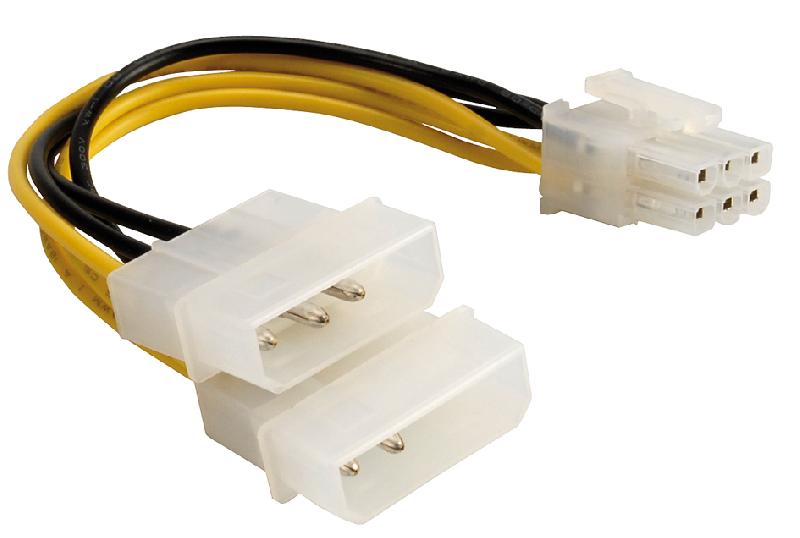 Câble d'alimentation int. En Y 6pin PCI Express VGA_0