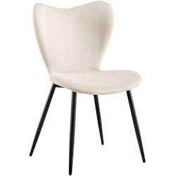 CLP Chaise de salle à manger Maika Crème/Tissu - beige textile 326355_0