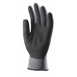 Coverguard - Gants déperlants anti froid noir en PVC EUROICE 2 (Pack de 10) Noir Taille 8 - noir 3435241066282_0