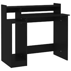 Helloshop26 - Bureau table poste de travail meuble d'ordinateur informatique étude avec lumières LED 97 x 45 x 90 cm bois 02_0023434 - 3000214325682_0