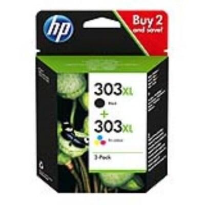 HP 303XL Pack 2 Cartouches Noir et couleurs 3YN10AE - multicolore 4194_0