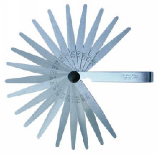 Jauge d'épaisseur - 18 lames rondes 100 mm - Mesure précise_0