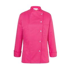 KARLOWSKY Veste de cuisine femme, manches longues, rose , 40 - 40 rose 4040857994332_0