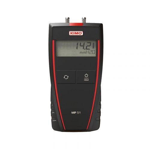Micromanomètre portable, 0/+-1000mmh2o, 0.1/1mmh2o, écran 1 ligne - KIMMP51_0