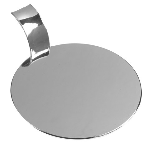 MISE EN BOUCHE JETABLE SOLIA DISC ARGENTÉ (VENDU PAR 500)