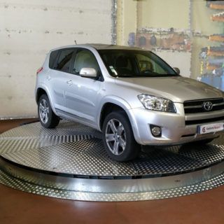 Plateforme tournante motorisée extra plate - 3 Ø : 4m, 4.5m ou 5m - Réf. PLEXD_1