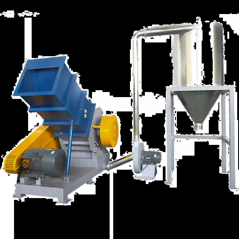 Broyeur de tubes PVC 18,5KW - Capacité 200 kg/h - Système de coupe progressive - PNB400_0