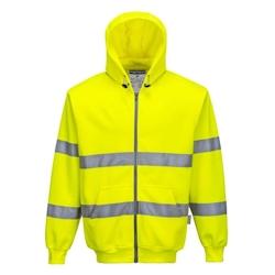 Portwest - Sweat-shirt zip à capuche HV Jaune Taille 3XL - XXXL jaune 5036108192465_0