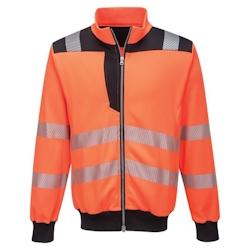 Portwest - Sweat-shirt zippé PW3 HV Orange / Noir Taille 2XL - XXL orange 5036108306633_0