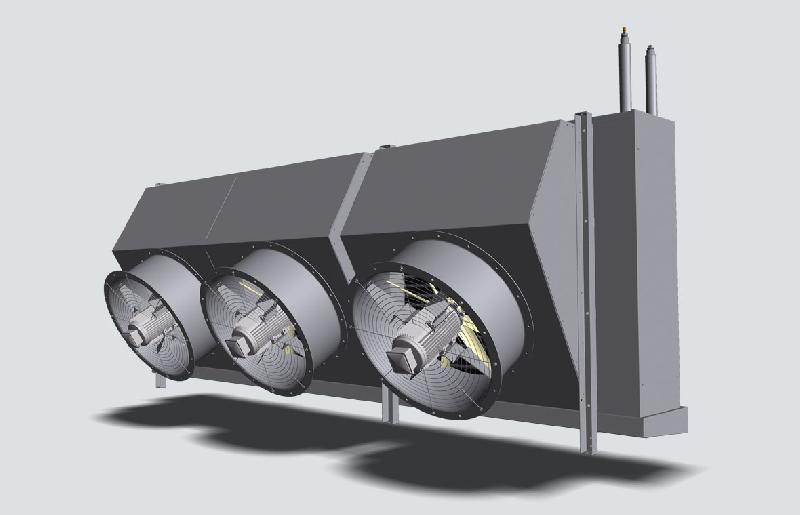 Refroidisseur d'air industriel Kelvion UA - robuste et modulaire, montage au sol ou au plafond_0