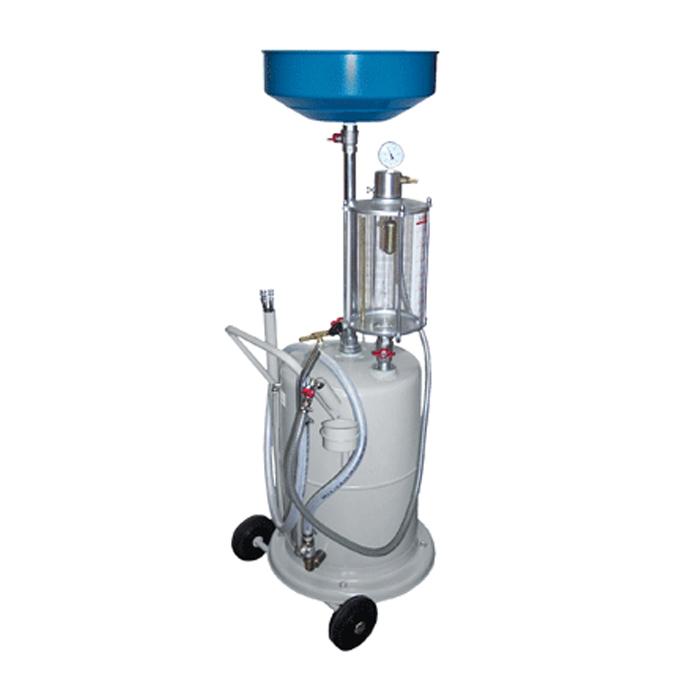 Vidangeur par gravité et aspiration 75 L - PRESSOL 11571567 - Réglable en hauteur avec entonnoir et accessoires_0
