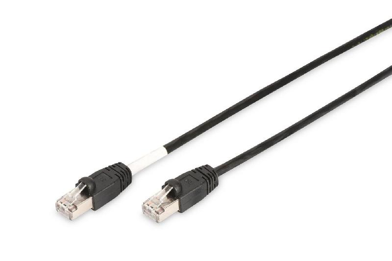 Microconnect SSTP605SOUT - Câble réseau noir 5m Cat6 S/UTP (STP) RJ-45 Mâle/Mâle - Blindage LSZH_0