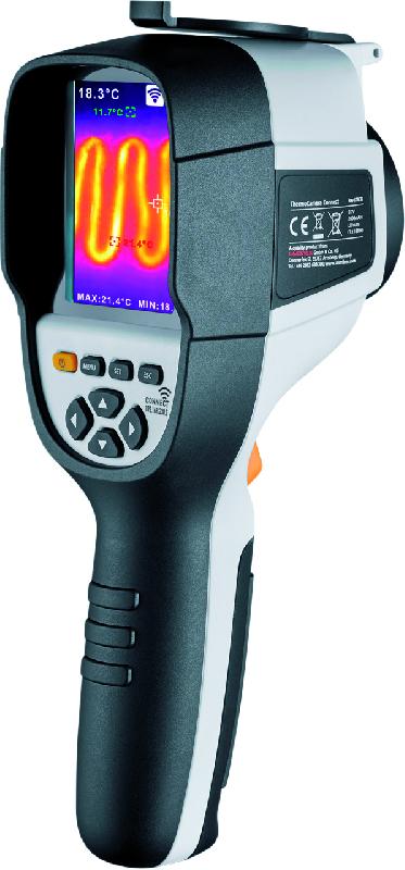 Caméra thermique compacte Connect - écran 3,2 pouces - capteur infrarouge 220x160 - plage de température -20° à 350°C - marque Romus_0