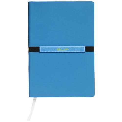 Carnet de notes A5 Stretto - couverture couple avec bande élastique et 96 feuilles lignées_0