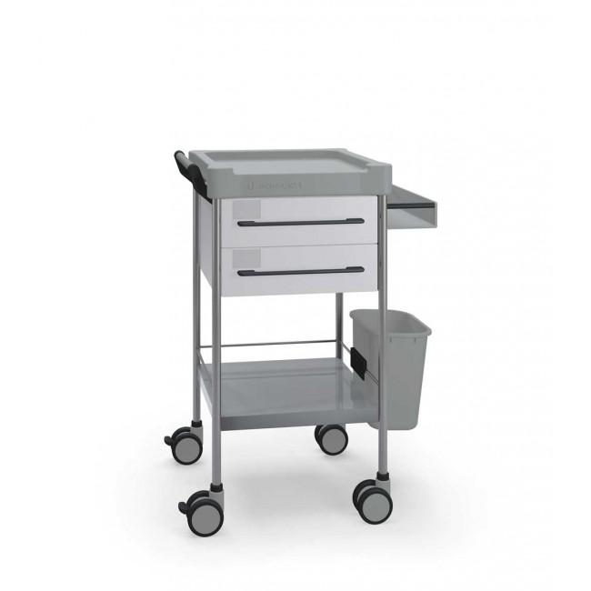 Chariot de soins INSAUSTI Mod. Q605 - 2 tiroirs - 61-Q605 - Compact et personnalisable_0