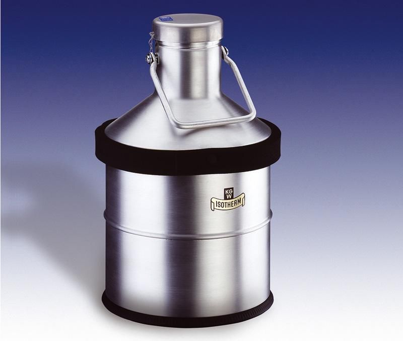 Dewar 1 litre avec ampoule sphérique pour l'azote liquide