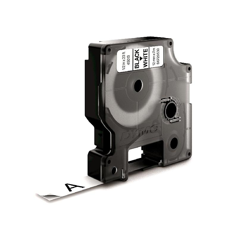 DYMO D1 - Standard Étiquettes - Noir sur blanc - 12mm x 7m_0