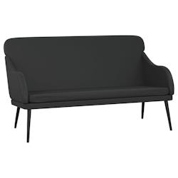 Helloshop26 - Banc banquette 110 x 76 x 80 cm synthétique noir 02_0010637 - 3000585547768_0