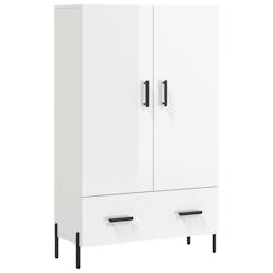 Helloshop26 - Buffet bahut commode armoire meuble de rangement organisateur cuisine salle de séjour salon haut brillant 69,5 x 31 x 02_0032997 - 3000_0