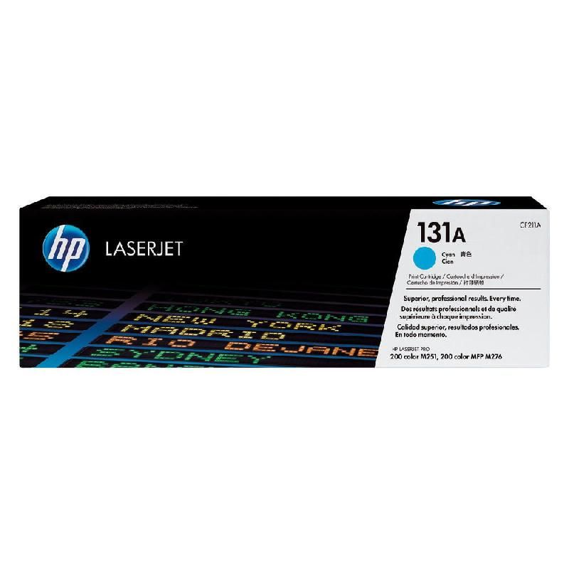 HEWLETT PACKARD TONER ORIGINAL 131A (CF211A) - COULEUR: CYAN