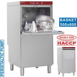 Lave-batteries panier 500x600 mm - D604/6H - avec break tank et cycles de lavage ajustables_0