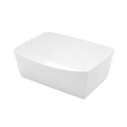 Packnwood FHC - 250Pcs - Barquette en carton blanc -  150x90x50mm 850ml - transparent en carton 210BC745_0