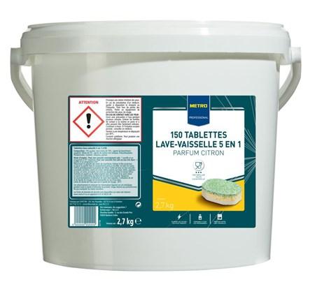 PASTILLE LAVE-VAISSELLE 5EN1 CITRON X150