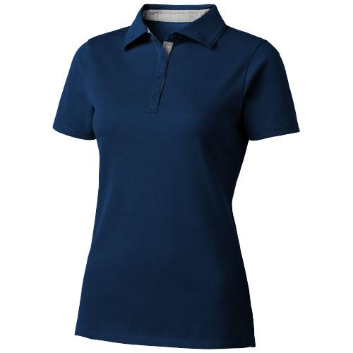 Polo femme Hacker 33097491 - maille piquée 100% coton - 220 g/m²_0