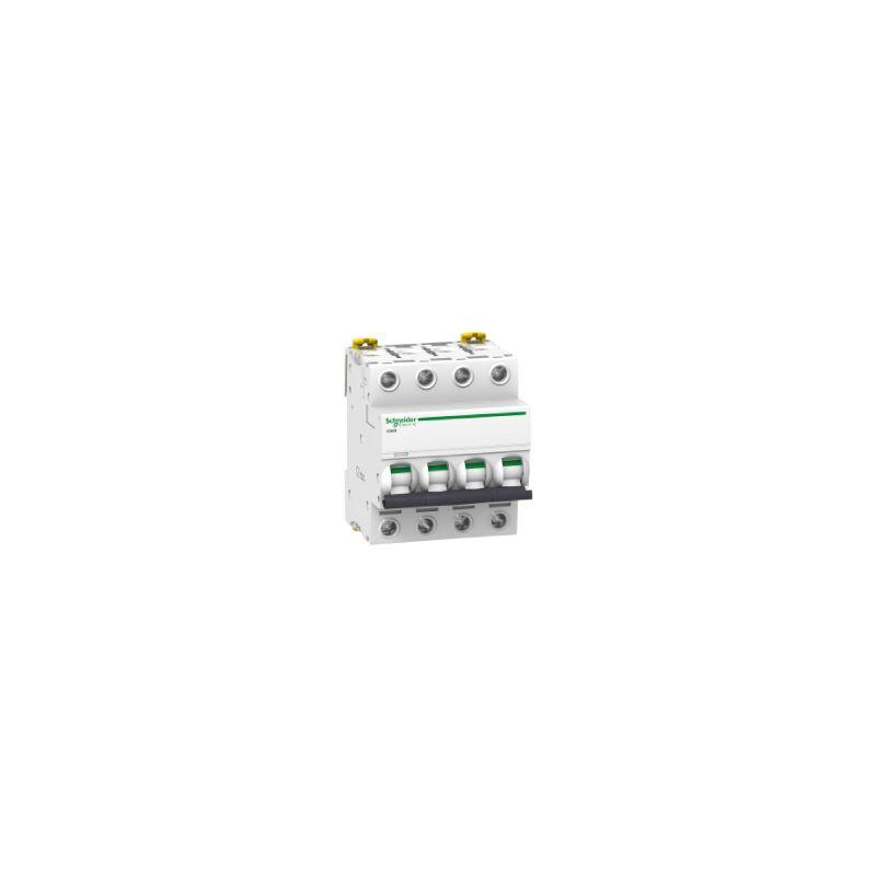 Disjoncteur Schneider Electric Acti9 IC60N - 2P, 63A, Courbe C - 50/60 Hz - Blanc