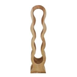 SIT Möbel Casier à vin | pour 4 bouteilles | Bois de suar naturel | L 14 x P 18 x H 66 cm - beige 07997-17_0