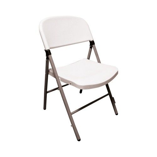 Alexia - chaise pliante - vif furniture - acier/beige_0
