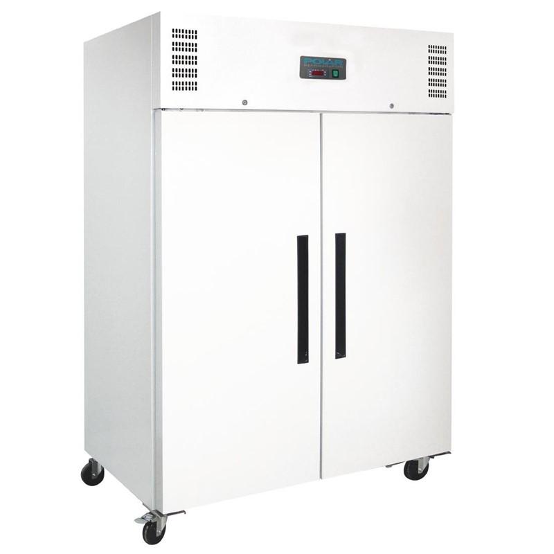 Armoire réfrigérée positive gn double porte blanche série g 1200l - CC663_0